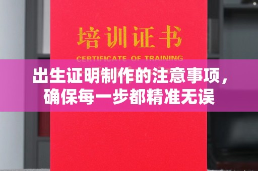 望花出生证明制作的注意事项，确保每一步都精准无误