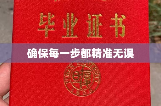 望花确保每一步都精准无误