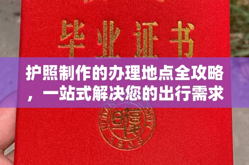 望花护照制作的办理地点全攻略，一站式解决您的出行需求